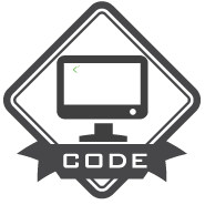 code badge
